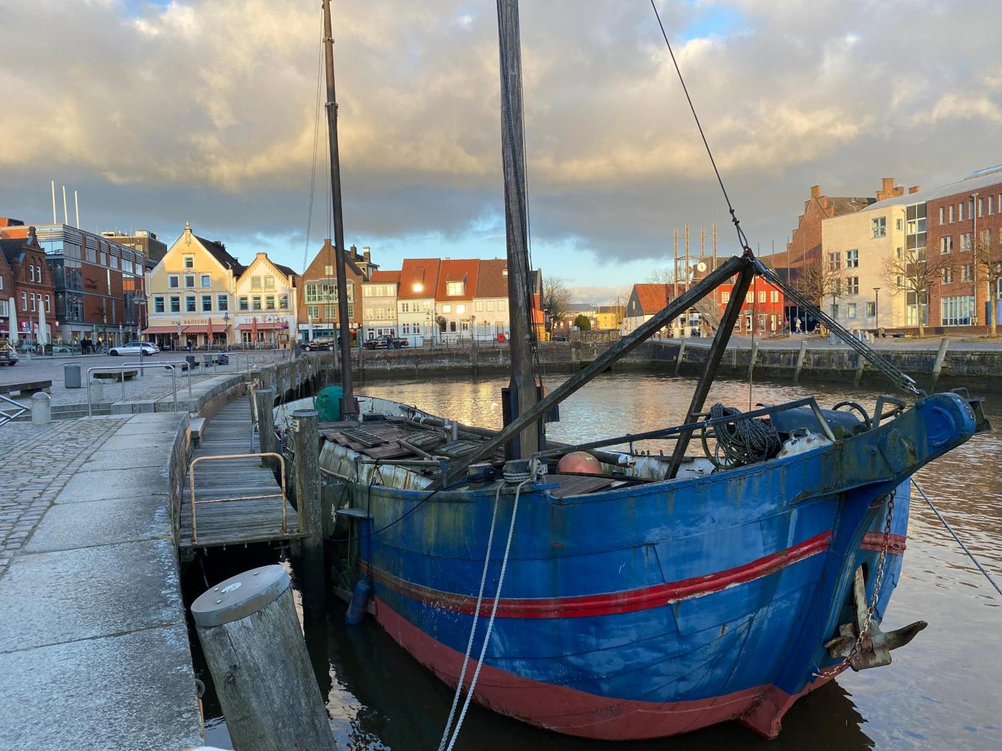 Simmerdeis Am Hafen Husum  Exterior foto